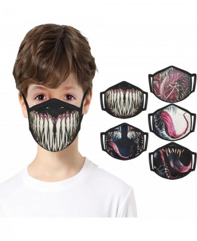 Kids Cloth Face Masks Comfortable Washable Reusable Face Cover for Boys $16.59 - Kids' Dress-Up Accessories