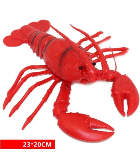 Plastic Lobster Lifelike Animal for Home Decor Aquarium Display Photography Prop Kids Pretend Play Toy $29.25 - Toy Kitchen P...