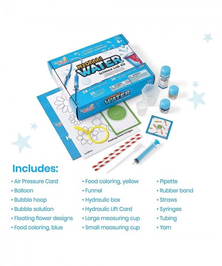 H2Ohhh! Water Science Kit Chemistry Kit for Kids 8-12 Chemistry Set Science Kits & Toys 24 Science Experiments 1 Career & Lab...