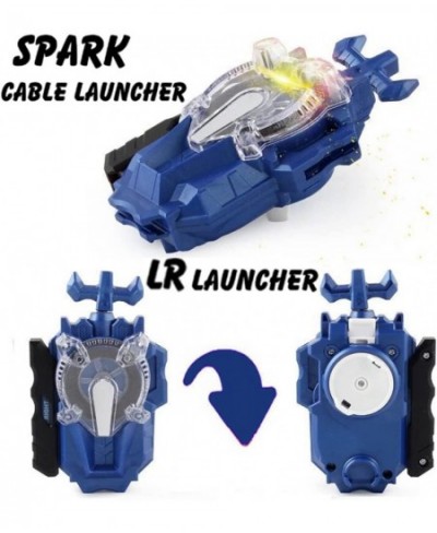 Bay Blades Toy for Boys LR Sparking Launcher Grip Bey Burst Evolution Battling Tops DB B-193 Booster Ultimate Valkyrie.Lg.V'-...