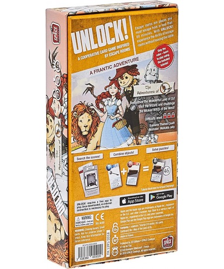 UNLOCK! The Adventures of Oz $23.13 - Board Games