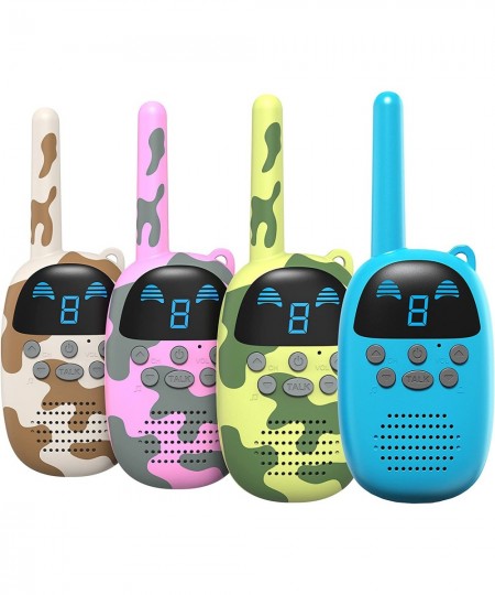 Kids Walkie Talkies Kids Toys Age 3-12 Long Range Two Way Radios Birthday Present Festival Gifts for Children Girls Boys for ...