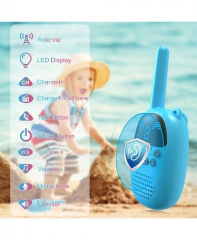 Kids Walkie Talkies Kids Toys Age 3-12 Long Range Two Way Radios Birthday Present Festival Gifts for Children Girls Boys for ...