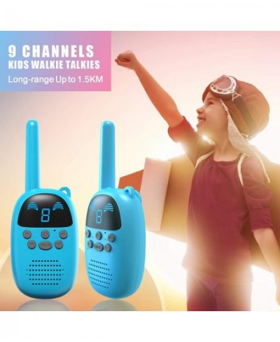 Kids Walkie Talkies Kids Toys Age 3-12 Long Range Two Way Radios Birthday Present Festival Gifts for Children Girls Boys for ...