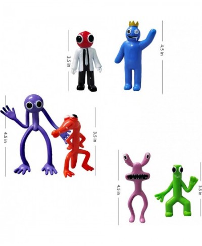 6-12PCS Rainbow Friends Rainbow Friends Gaming Action Figures Action Figures Gift for Kids Halloween Thanksgiving Christmas B...