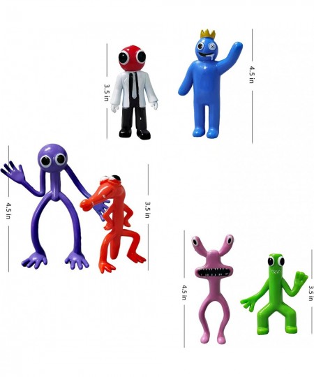 6-12PCS Rainbow Friends Rainbow Friends Gaming Action Figures Action Figures Gift for Kids Halloween Thanksgiving Christmas B...