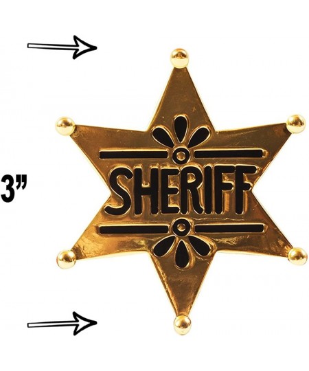 Sheriff Costume - Cowboy Hat with Cowboy Accessories - Western Sheriff Set Funny Party Hats $34.55 - Kids' Party Hats