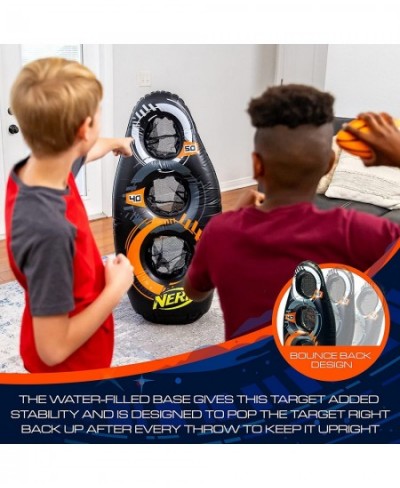 Inflatable Target Set - Proshot Kids Football + Blaster Target Game Set- Standing Pop Up Target - 50 $81.62 - Toy Sports Prod...