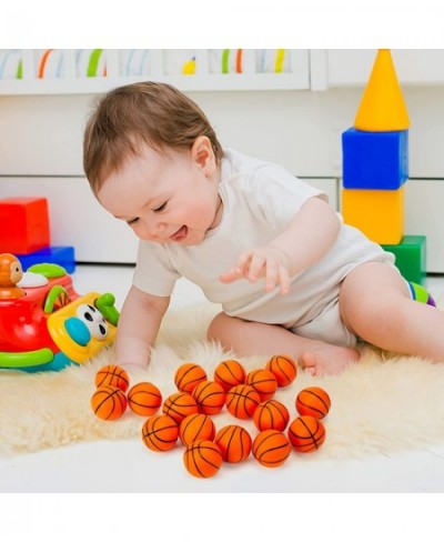 2 inch Basketball Stress Balls 40 PCS Mini Basketballs Soft Foam Squishy Small Squeeze Ball Toys Anxiety Stress Relief for Ba...