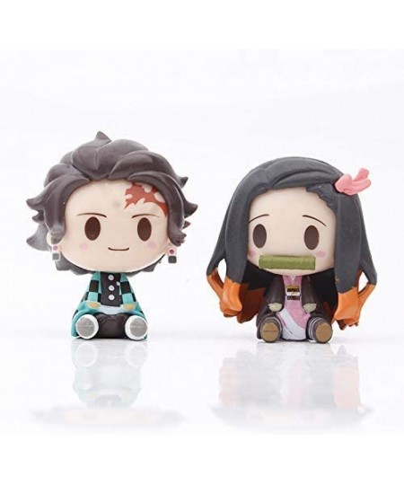 4-Pcs Demon Killer: Kimetsu No Yaiba Action Anime PVC Movable Doll Toy Collection Party Supplier $21.89 - Action Figures