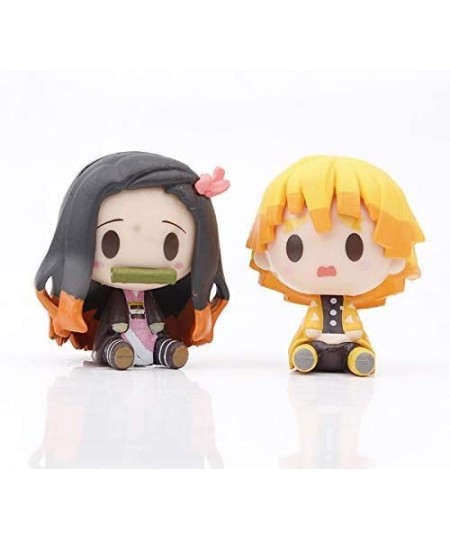 4-Pcs Demon Killer: Kimetsu No Yaiba Action Anime PVC Movable Doll Toy Collection Party Supplier $21.89 - Action Figures