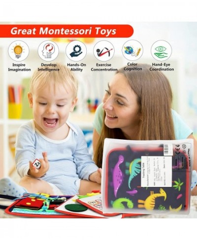 Busy Board for Toddlers Montessori Toys Sensory Activity Board for Fine Motor Skills Autism Preschool Activities Board Airpla...