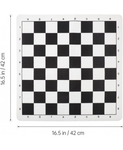 Board Game Table Mat 2pcs Roll Up Chess Board Portable Classic International Chess Board Mat Tournament Chess Sheet for Home ...