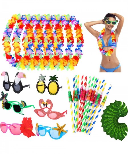 36 Pcs Tropical Luau Party Favors Hawaiian Sunglasses Summer Beach Theme Party Decoration Luau Party Supplies for Kids Adults...