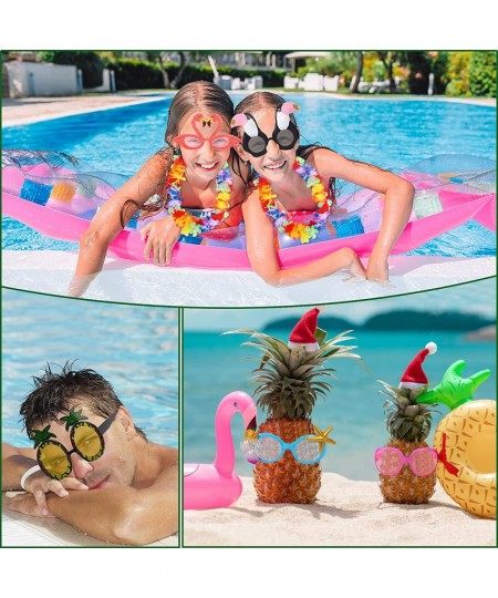 36 Pcs Tropical Luau Party Favors Hawaiian Sunglasses Summer Beach Theme Party Decoration Luau Party Supplies for Kids Adults...