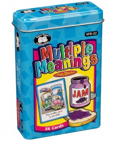 | Multiple Meanings Fun Deck Flash Cards | Educational Learning Resource for Children $30.94 - Electronic Learning & Educatio...