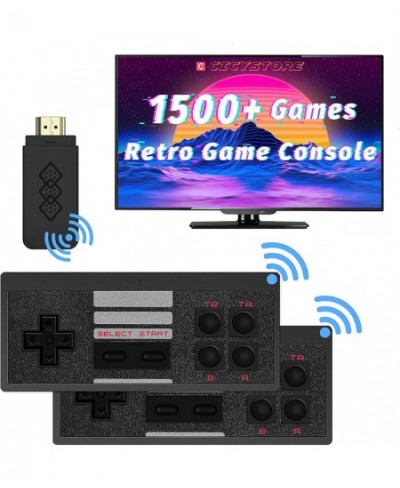 Retro Game Console with 1500 Retro Video Games HDMI HD Output NES Retro Game Console Old Arcade Plug and Play Video Games Con...