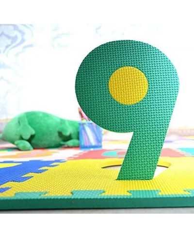 Alphabet Letters and Numbers Foam Puzzle Square Floor Mat 6x6-Inches 72-Pieces $49.68 - Floor Puzzles