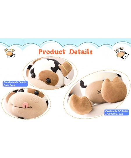 Cute Stuffed Animals Doll 16'' Soft Plush Cow Toy Gifts for Kids Toddler Birthday Valentines Christmas $26.60 - Stuffed Anima...