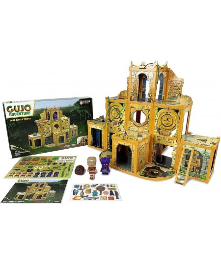 Adventure Jungle Mystery Temple Playset – 240 Pcs. Fun Action in a Premium Creative Construction Set. STEM Toy to Promote Lea...