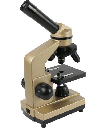 Microscope for Kids 3 Magnification Levels 40x 100x 400x Includes Slides Science Experiments & Accessories Portable Student M...