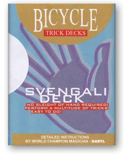 Svengali Deck Bicycle (Red) - Trick $18.20 - Magic Kits & Accessories