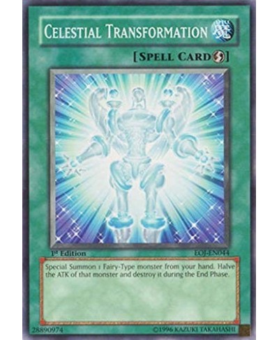 Celestial Transformation (EOJ-EN044) - Enemy of Justice - 1st Edition - Common $11.93 - Card Games