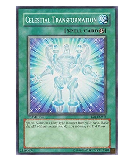 Celestial Transformation (EOJ-EN044) - Enemy of Justice - 1st Edition - Common $11.93 - Card Games