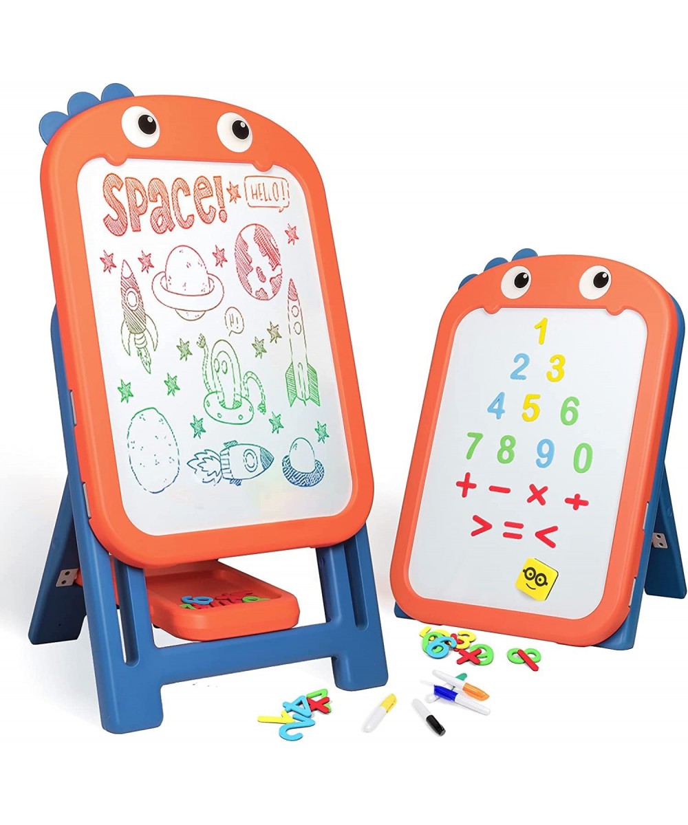 Adjustable Easel for Kids Portable Kids Easel Magnetic Dry Erase Board Art Easel for Toddlers 3 Years Old and Up with Number ...