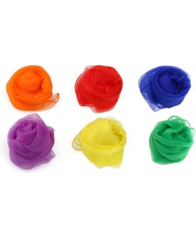 Hemmed Square Juggling Dance Gauze Scarves - 6 Colors $16.19 - Juggling Sets