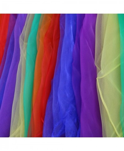 Hemmed Square Juggling Dance Gauze Scarves - 6 Colors $16.19 - Juggling Sets