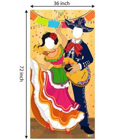 Cinco de Mayo Fiesta Couple Photo Door Banner 3 Pieces for Party Supplies Decoration Mexican Theme Fiesta Party or Festivals ...