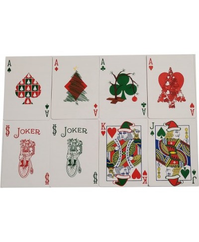 Green Back Red Santa Playing Cards $24.42 - Card Games