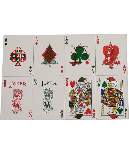 Green Back Red Santa Playing Cards $24.42 - Card Games