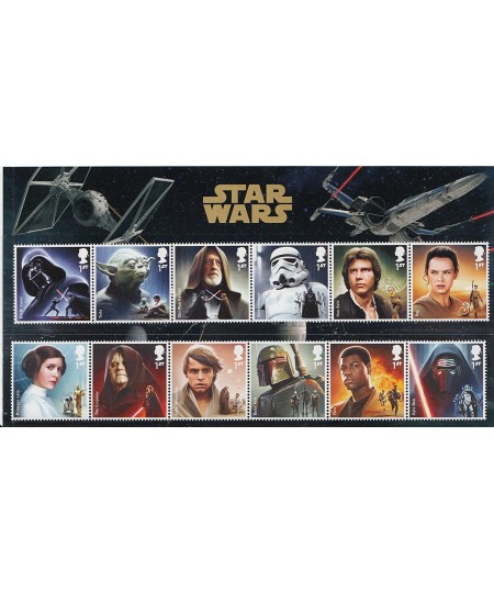 STAR WARS The Force Awakens Character Stamp Set Collectible Postage Stamps $45.13 - Collectibles Display & Storage