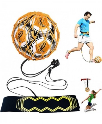 Soccer Trainer Adjustable Football Kick Training Equipment Control Skills Waist Practice Belt Volleyball Rugby Trainer Aid Un...