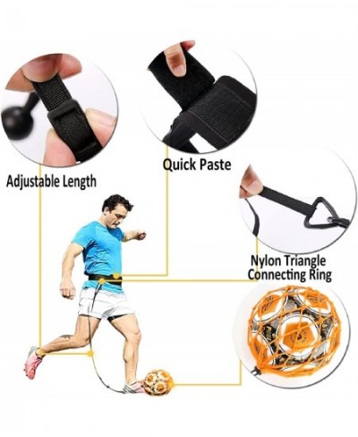 Soccer Trainer Adjustable Football Kick Training Equipment Control Skills Waist Practice Belt Volleyball Rugby Trainer Aid Un...