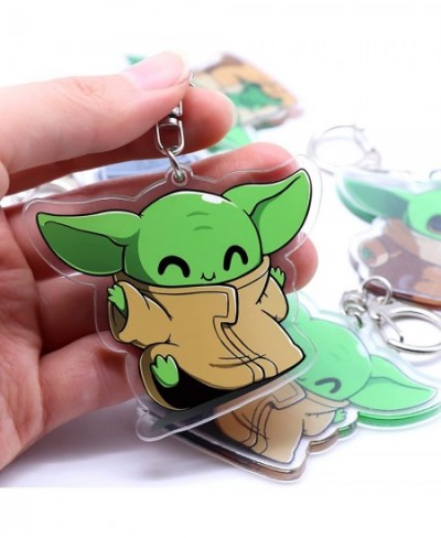 Cute Alien Keychains 12 Sets Party Favors Goodie Bags Gifts with Drawstring Gifts Bags and THANK YOU Kraft Tags for kids Gala...