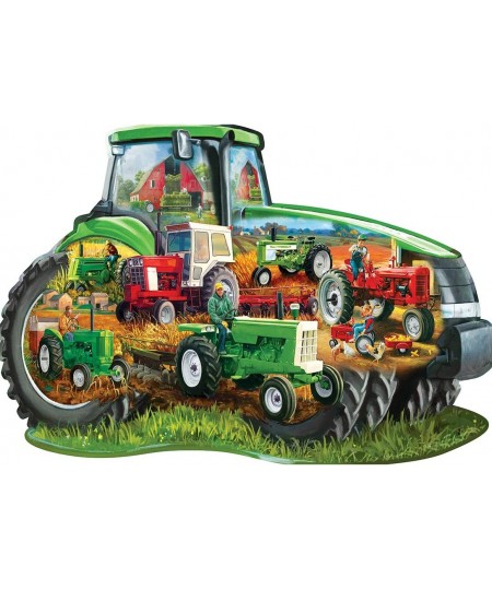 1000 Piece Jigsaw Puzzle for Adults Family Or Kids - Tractor Shape - 38.5"x26.5 $33.80 - Jigsaw Puzzles