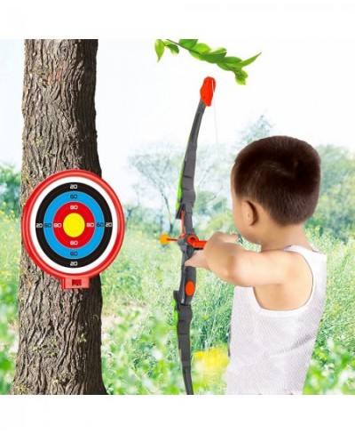 Bow and Arrow for Kids with LED Lights - Upgrade Archery Set Toys Includes 1 Super Bow 8 Suction Cups Arrows 2 in 1 Target an...