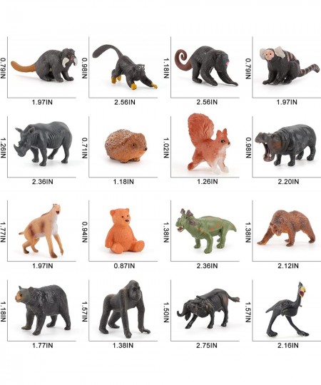 Ancient Wildlife Animal Model Figures Playset 31 PCS Animal Figure Toys Deinotherium Saber-Toothed Tiger Mammoths Desktop Dec...