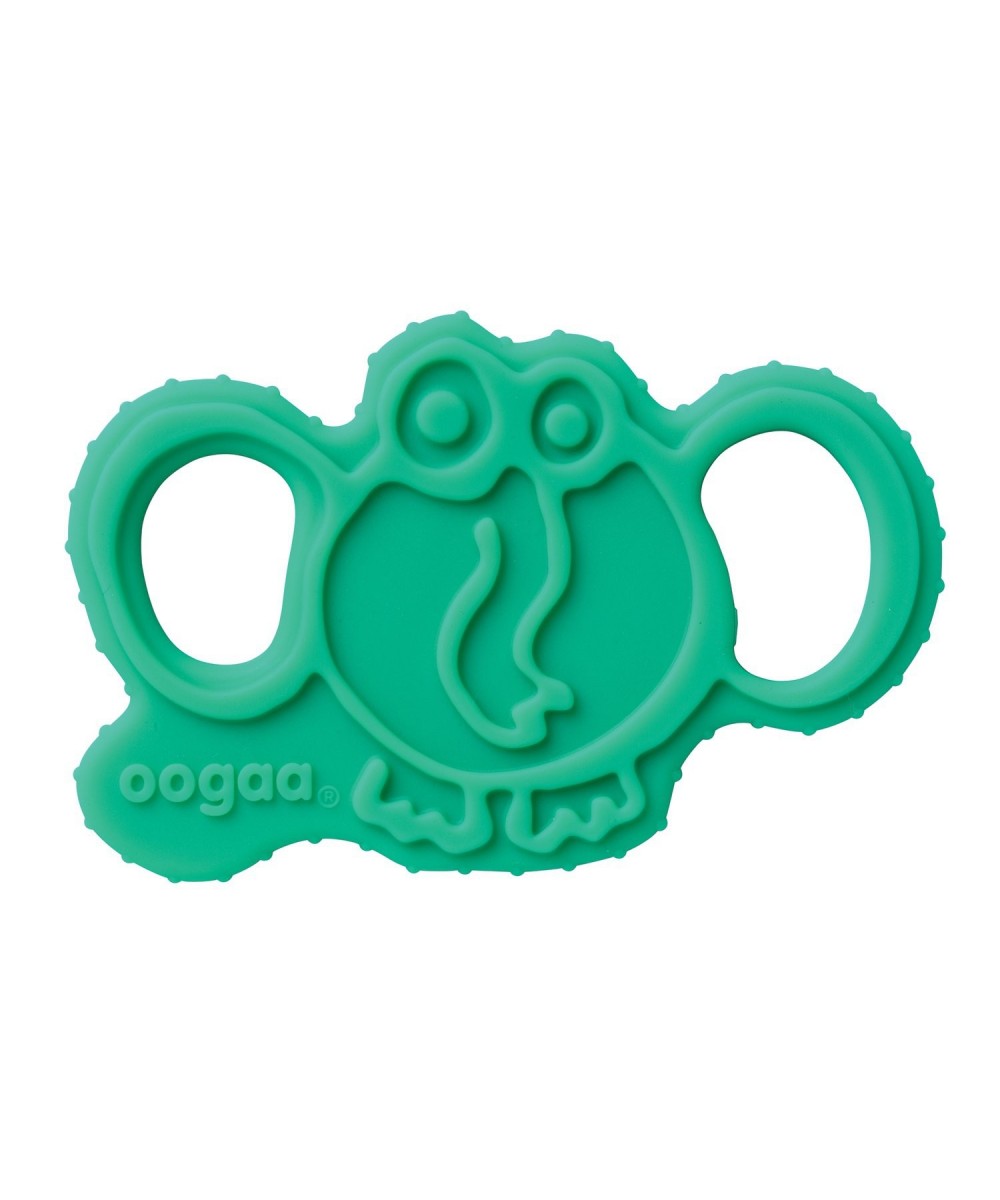 Baby Silicone Elephant Teether Sea Green $15.99 - Baby Teether Toys