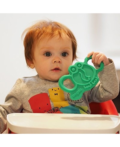 Baby Silicone Elephant Teether Sea Green $15.99 - Baby Teether Toys