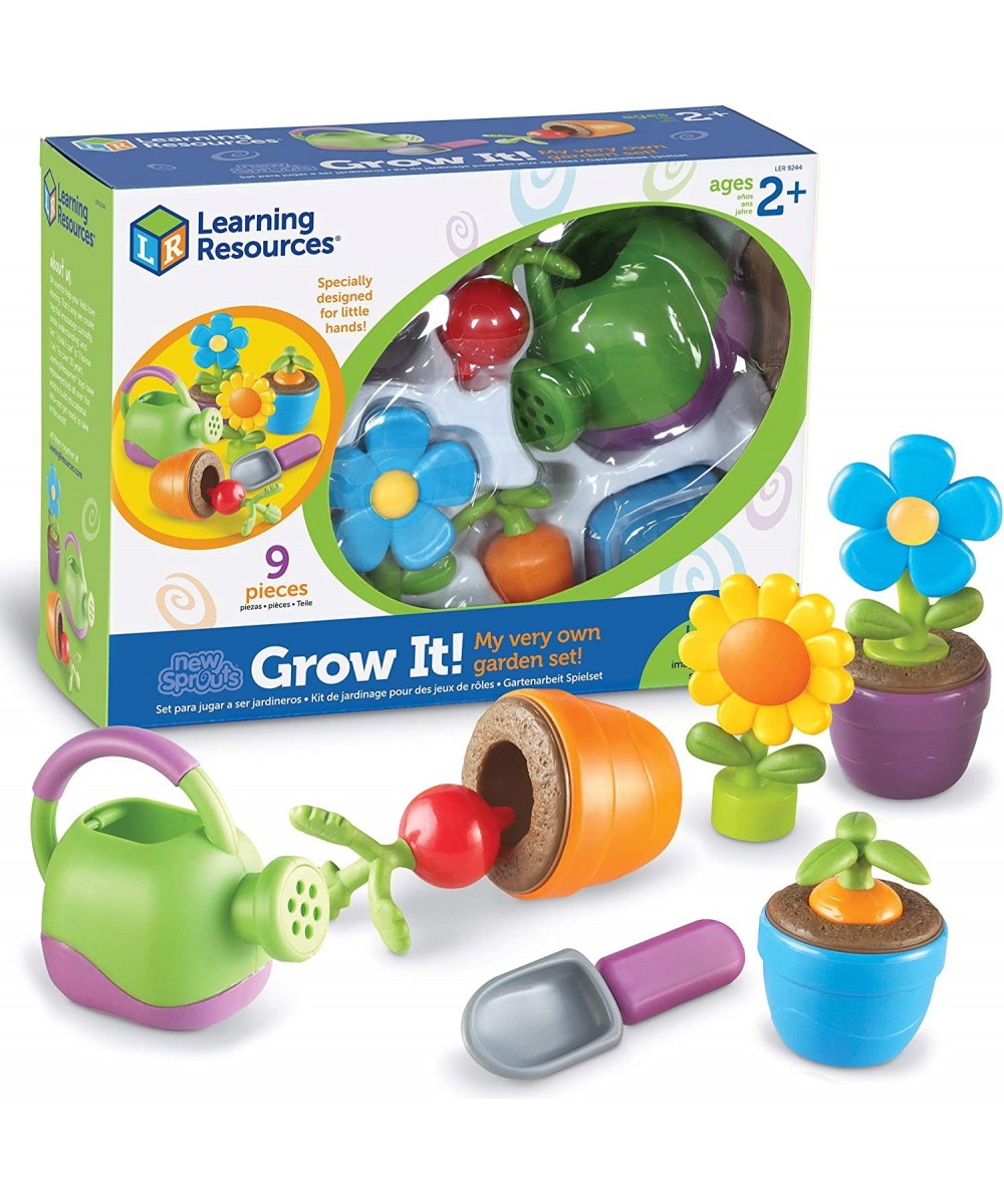 New Sprouts Grow It! Toddler Gardening Set - 9 Pieces Ages 2+ Toddler Learning Toys Preschool Garden Toys $38.45 - Toy Garden...