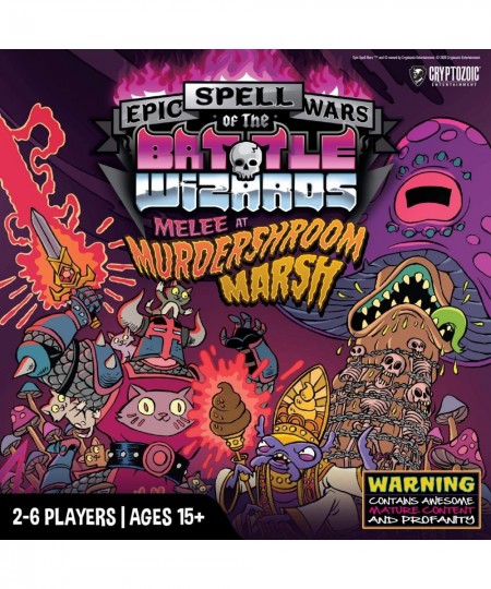 Epic Spell Wars of The Battle Wizards: Melee at Murdershroom Marsh - Third Game in Series $60.20 - Board Games