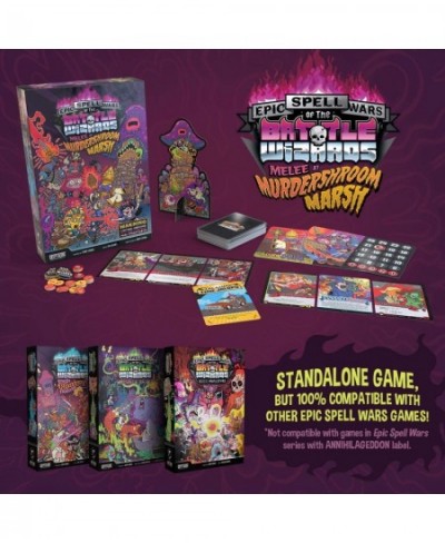 Epic Spell Wars of The Battle Wizards: Melee at Murdershroom Marsh - Third Game in Series $60.20 - Board Games