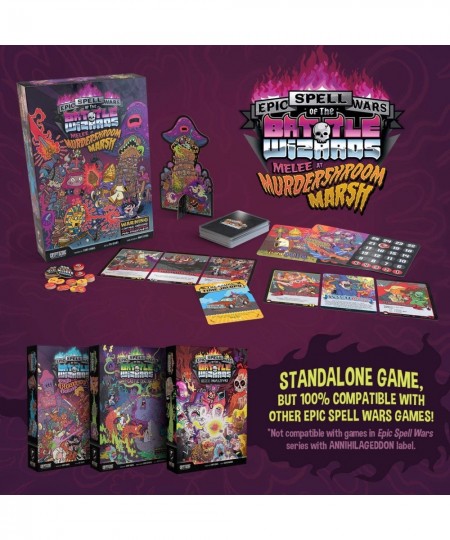 Epic Spell Wars of The Battle Wizards: Melee at Murdershroom Marsh - Third Game in Series $60.20 - Board Games