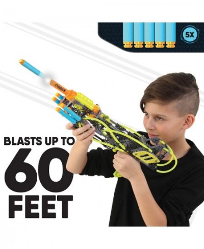 Cyber-X C5 Neostrike - Blasts up to 60 ft - 176 Pieces 4 Builds Targets 5 Darts - Great Gift Kids 8+ $43.29 - Toy Building Sets