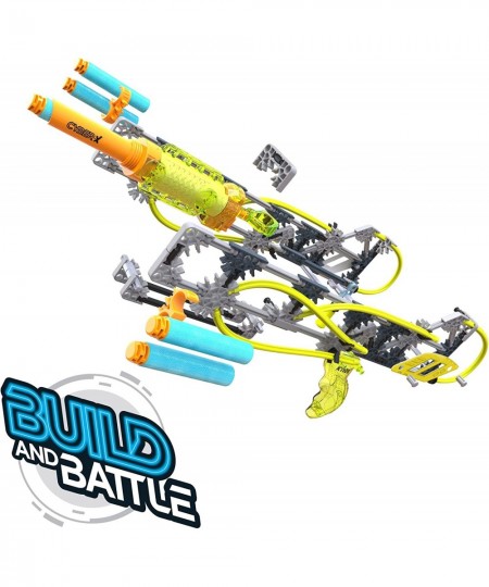 Cyber-X C5 Neostrike - Blasts up to 60 ft - 176 Pieces 4 Builds Targets 5 Darts - Great Gift Kids 8+ $43.29 - Toy Building Sets