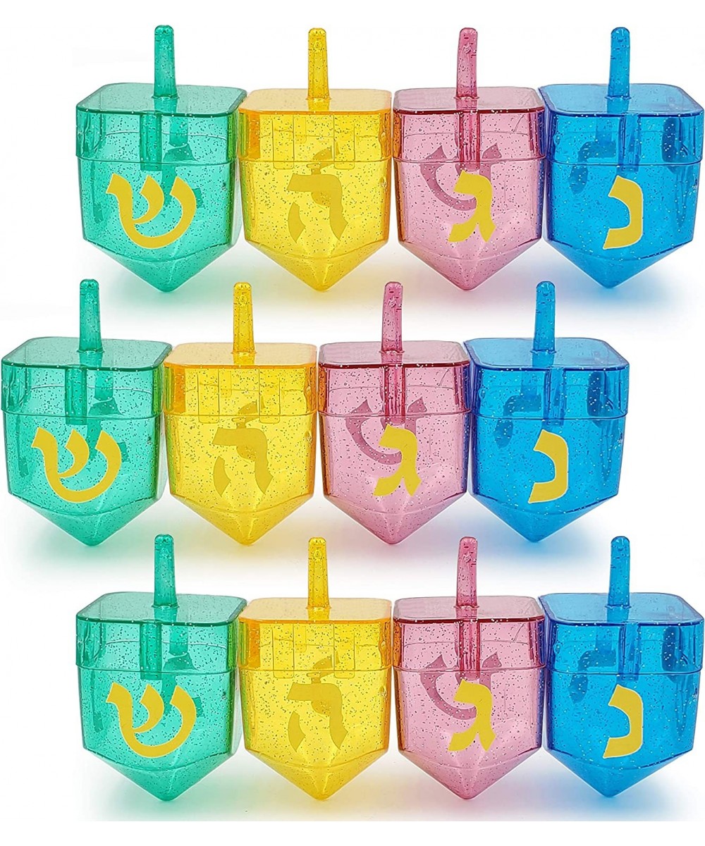 Hanukkah Fillable Dreidel Assorted Colors Can Be Filled with Hanukkah Gelt Or Hanukkah Chocolate (12-Pack) $39.32 - Spinning ...